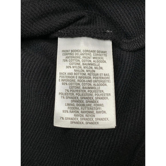 Anthropologie Postmark 9-H15 STCL Size 6 Black White Pleated Cocktail Dress P132 - Picture 3 of 13